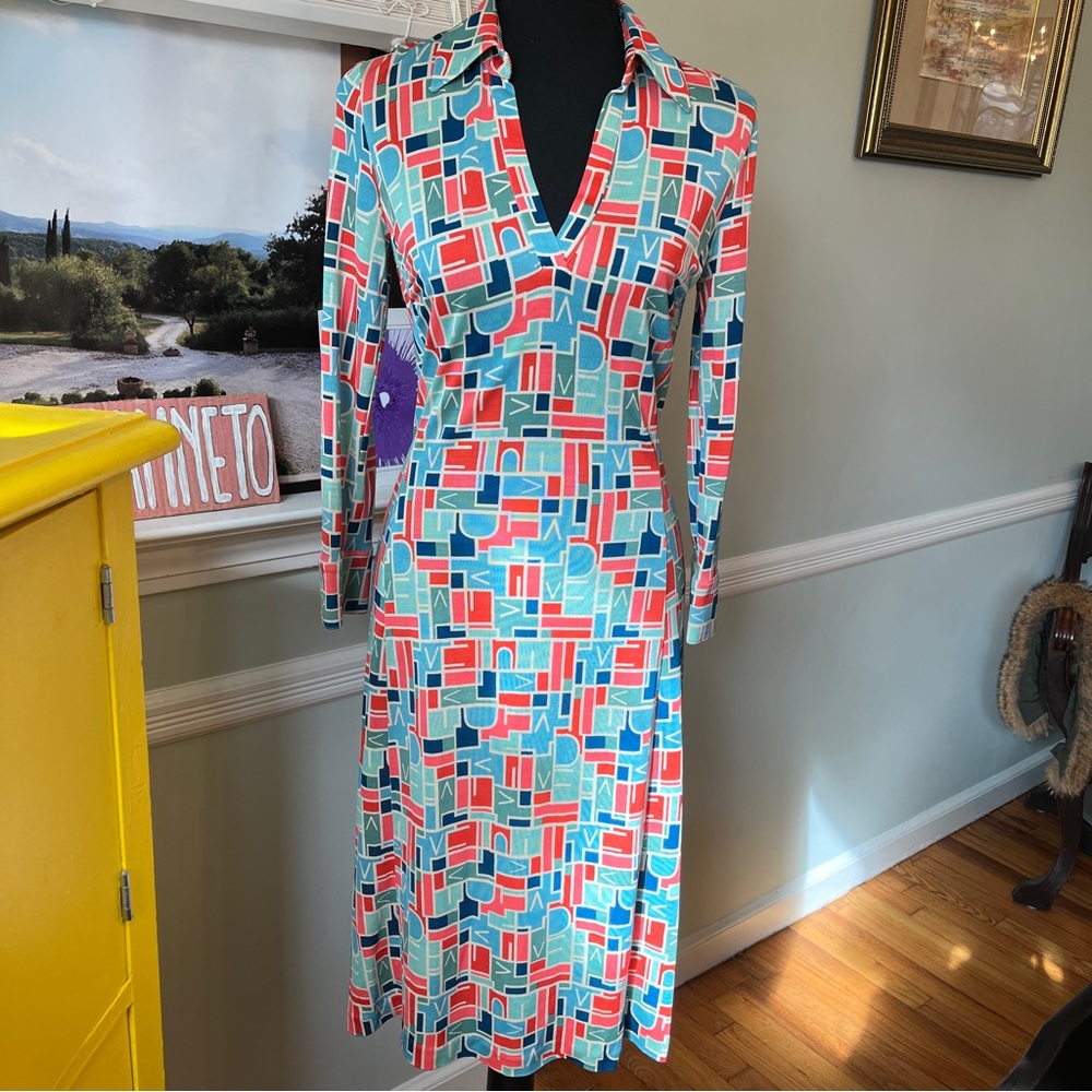 DVF Initial Silk Dress